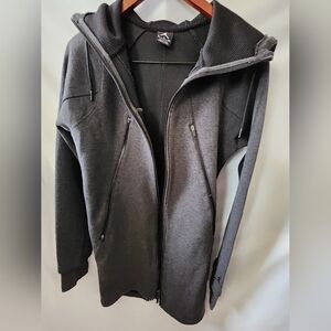 Jordan Grey/black Long Hoodie. Size Small